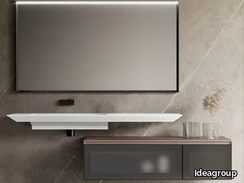 CUBIK 7 - Washbasin countertop / vanity unit _ Ideagroup