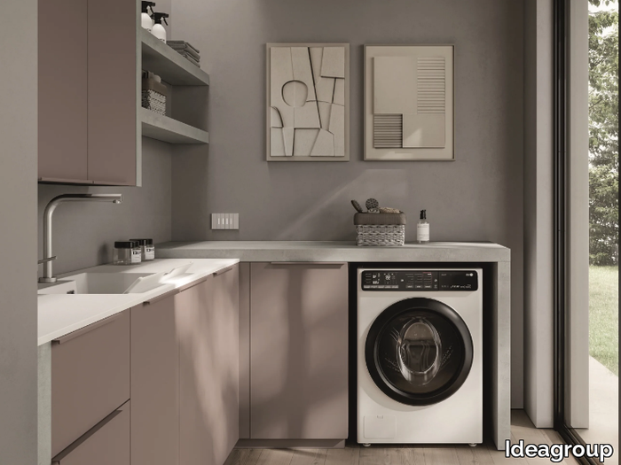 SPAZIO TIME 07 - Sectional laundry room cabinet _ Ideagroup