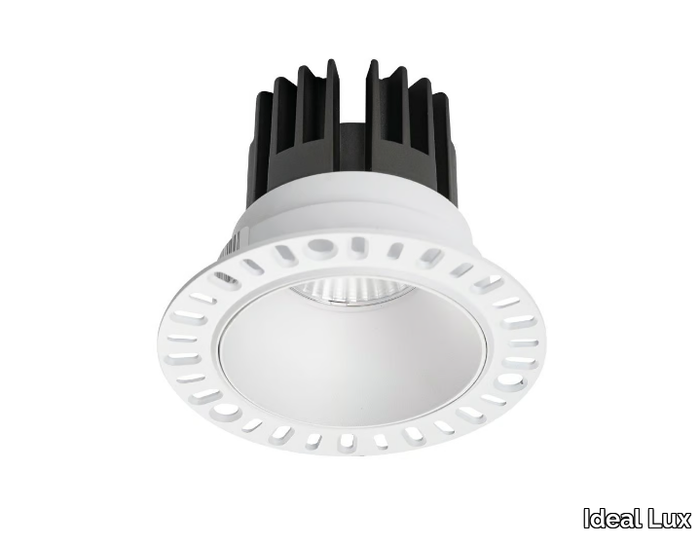 GAME TRIMLESS ROUND - LED recessed die cast aluminium spotlight _ Ideal Lux