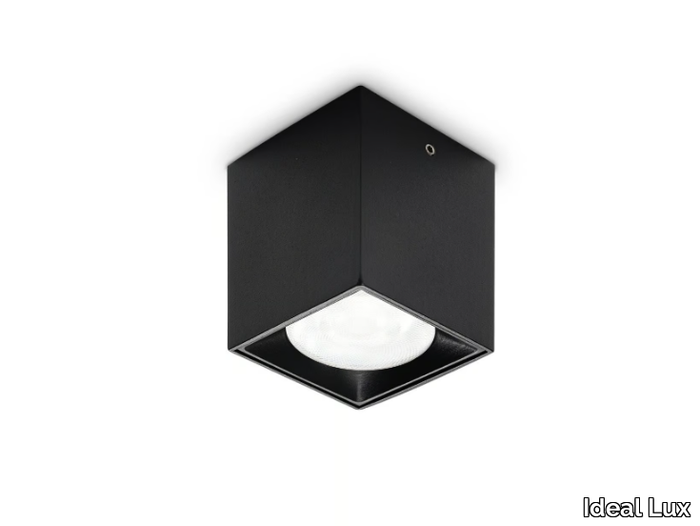 DOT PL SQUARE - Powder coated aluminium ceiling lamp _ Ideal Lux