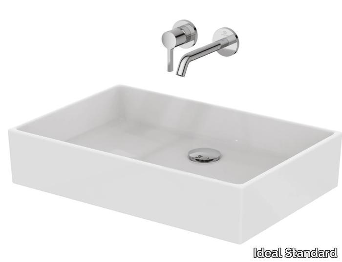 EXTRA - T3740 - Rectangular ceramic washbasin _ Ideal Standard