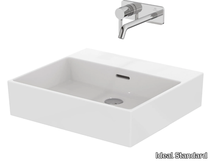 EXTRA - T3886 - Rectangular ceramic washbasin _ Ideal Standard