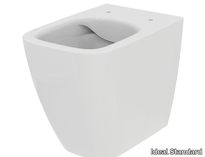 I.LIFE B - T4581 - Back to wall rimless ceramic toilet _ Ideal Standard