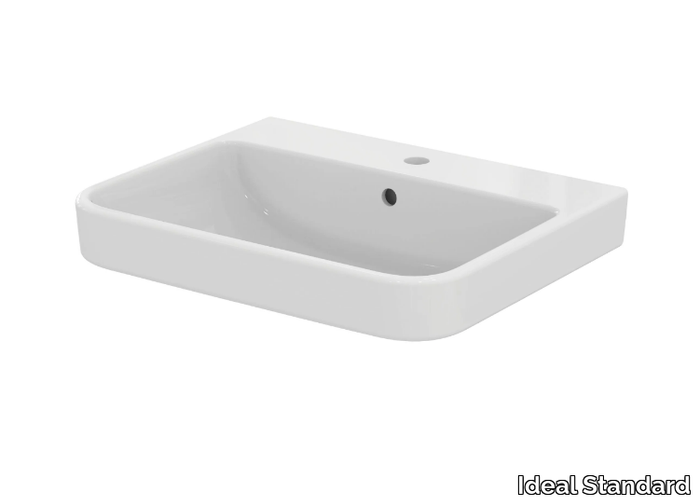 I.LIFE B - T4607 - Pedestal ceramic washbasin _ Ideal Standard