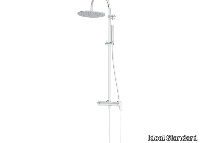 LA DOLCE VITA - BD674 - Wall-mounted shower panel with hand shower _ Ideal Standard