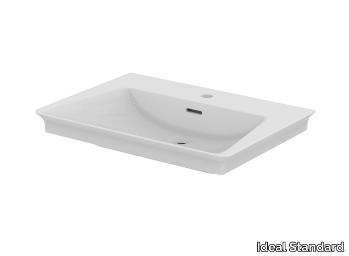 LA DOLCE VITA - E264401 - Single ceramic washbasin with overflow _ Ideal Standard