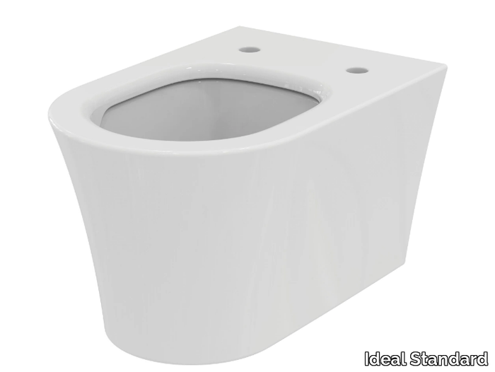 LA DOLCE VITA - E263401 - Wall-hung rimless ceramic toilet _ Ideal Standard