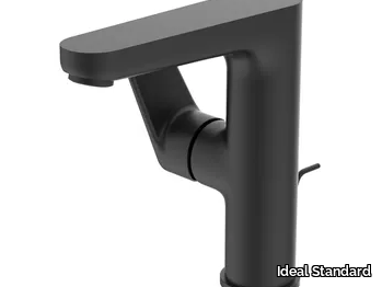 CERAFINE O NERO SETA - BC703 - Countertop washbasin mixer with pop up waste _ Ideal Standard