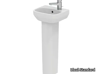 I.LIFE A - T4515 - Countertop rectangular ceramic handrinse basin with overflow _ Ideal Standard