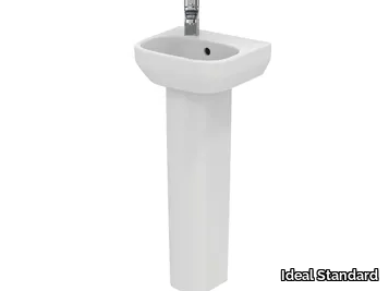 I.LIFE A - T4669 - Countertop rectangular ceramic handrinse basin with overflow _ Ideal Standard