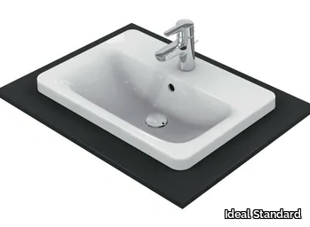 CONNECT 58 x 42 cm - E5044 - Inset rectangular single washbasin _ Ideal Standard