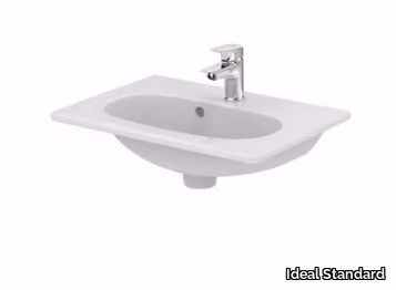 TESI - T3511 - Inset rectangular ceramic washbasin _ Ideal Standard