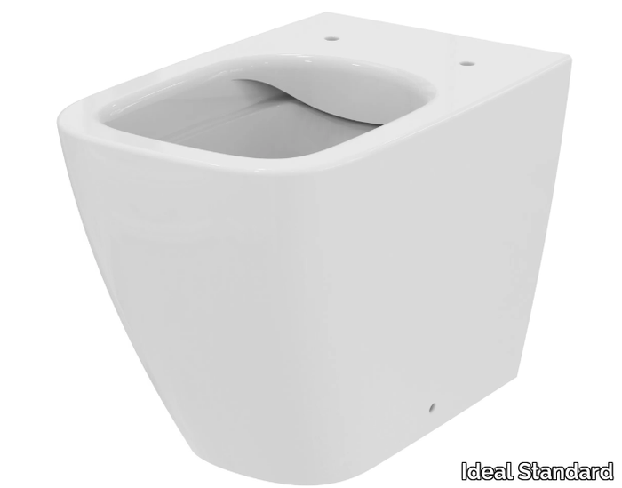 I.LIFE B - T4616 - Back to wall rimless ceramic toilet _ Ideal Standard