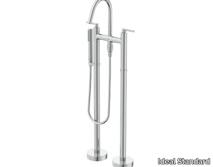 JOY NEO - BD169 - Floor standing bathtub tap with hand shower _ Ideal Standard