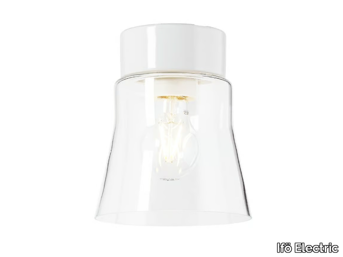 OPEN ANNA - Glass ceiling lamp _ Ifö Electric