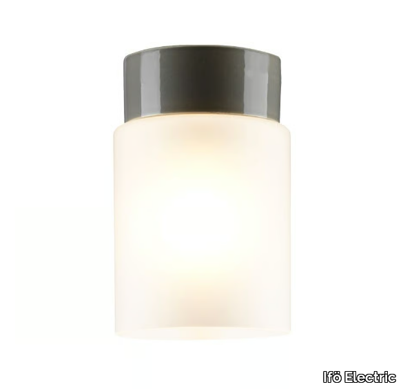 OPEN TINA - Frosted glass ceiling lamp _ Ifö Electric