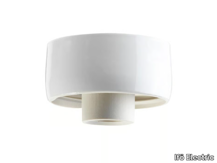 Base thread - Porcelain lamp holder _ Ifö Electric