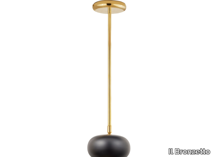 GEA 05 - Brass pendant lamp _ Il Bronzetto