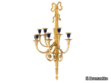 LUXURY FOUNDRY CLASSIC 512 - Brass wall lamp _ Il Bronzetto