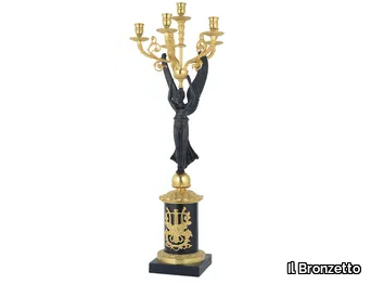 LUXURY FOUNDRY MYTHO 632 - Brass candlestick _ Il Bronzetto