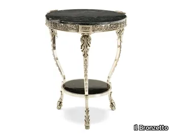 LUXURY FOUNDRY PALMIRA 790 - Round marble top coffee table _ Il Bronzetto