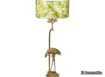 ECLECTIC FAUNA 05B - Brass table lamp _ Il Bronzetto