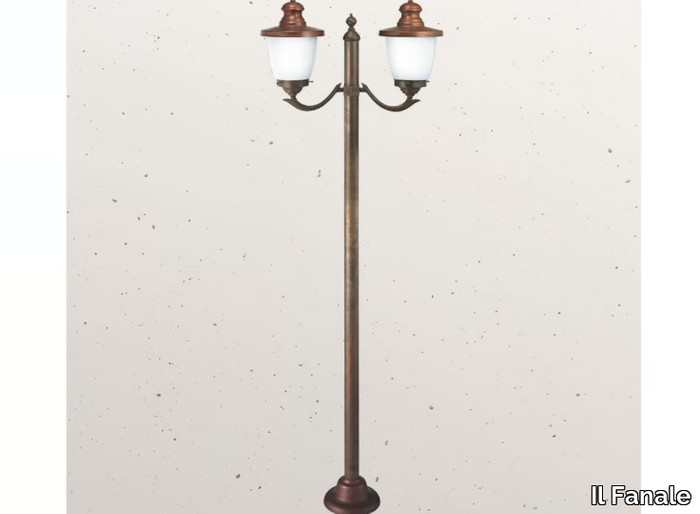 VENEZIA 248.20 - LED metal garden lamp post _ Il Fanale