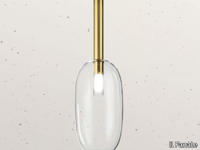 ALCHIMIA 277.05 - Brass pendant lamp _ Il Fanale