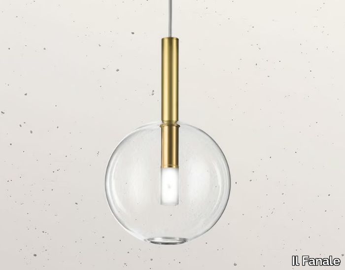 ALCHIMIA 277.06 - Brass pendant lamp _ Il Fanale