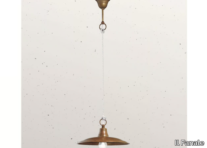 BARCHESSA 220.11 - Metal pendant lamp _ Il Fanale