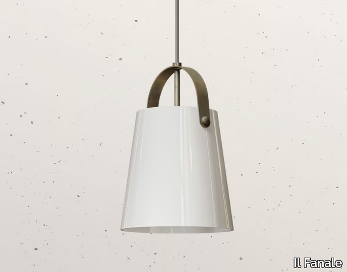 BELL 287.01 - Blown glass pendant lamp _ Il Fanale