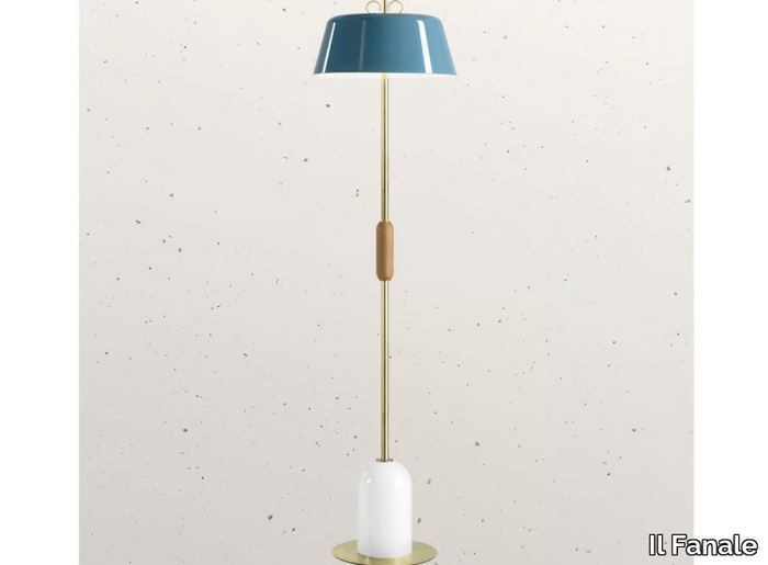 BON TON N9 - Aluminium floor lamp _ Il Fanale