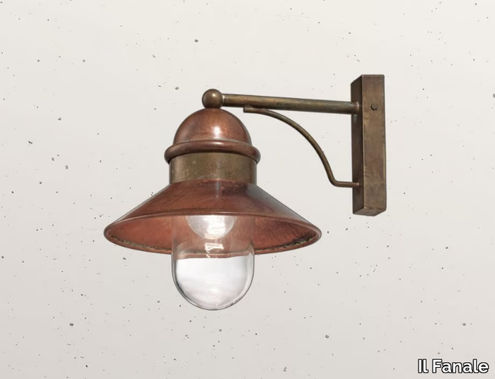 BORGO 244.05 - Metal outdoor wall lamp _ Il Fanale