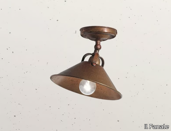 CASCINA 204.23 - Adjustable brass ceiling lamp _ Il Fanale