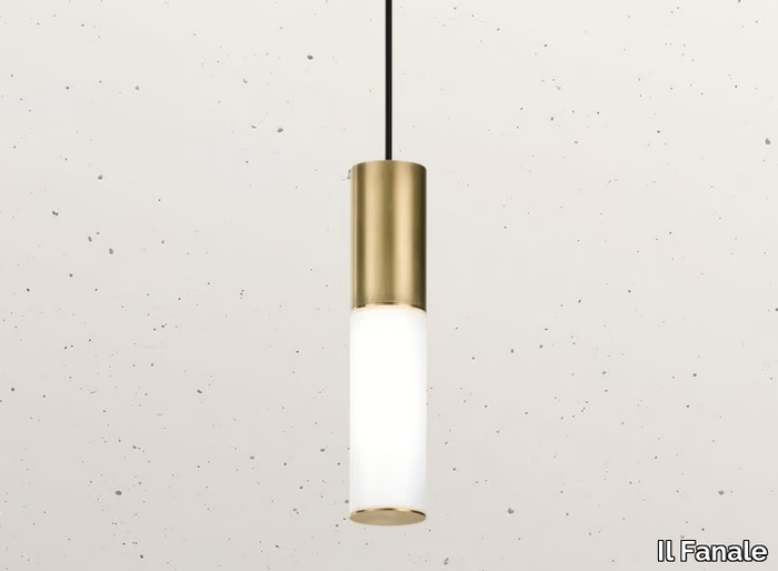 ETOILE 274.07 - Brass pendant lamp _ Il Fanale