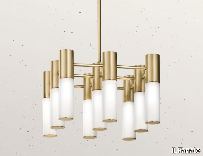 ETOILE 274.09 - Brass pendant lamp _ Il Fanale