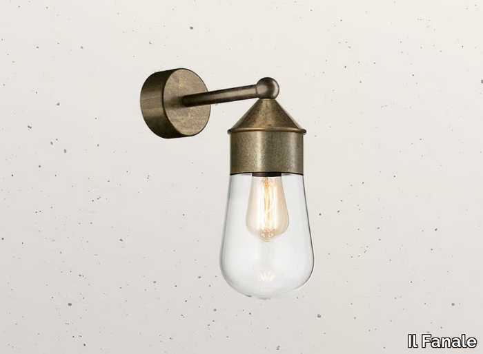 DROP MINI 270.44 - Metal outdoor wall lamp _ Il Fanale