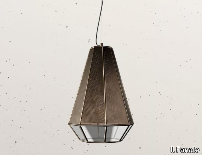 MASSIRA - Brass pendant lamp _ Il Fanale