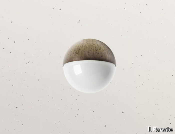 SFERA 291.08 - LED brass outdoor ceiling lamp _ Il Fanale