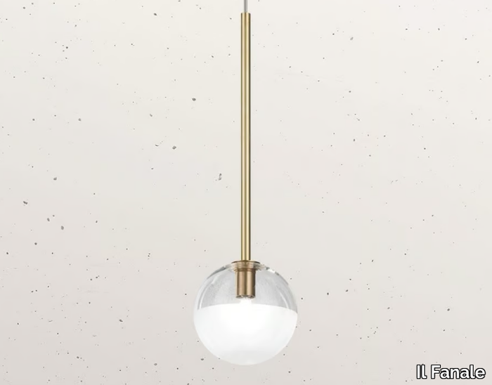 MOLECOLA 275.05 - Brass pendant lamp _ Il Fanale