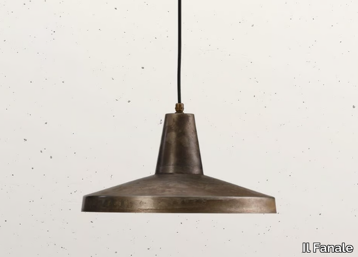 OFFICINA 268.02 - LED iron pendant lamp _ Il Fanale