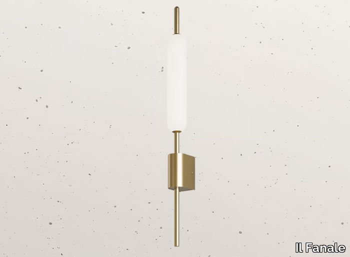 TYPHA 285.05 - LED brass wall lamp _ Il Fanale