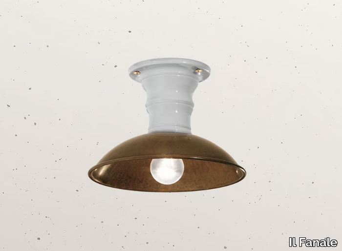 MINI 064.02 - LED brass ceiling light _ Il Fanale