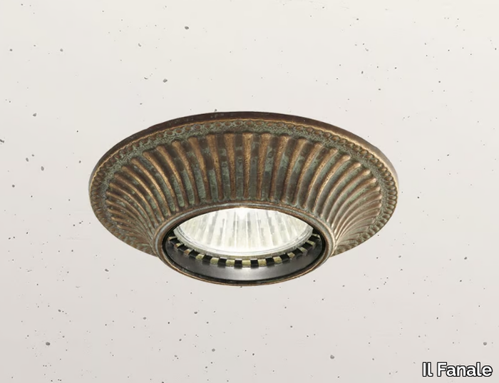 MINI 208.07 - LED brass ceiling light _ Il Fanale