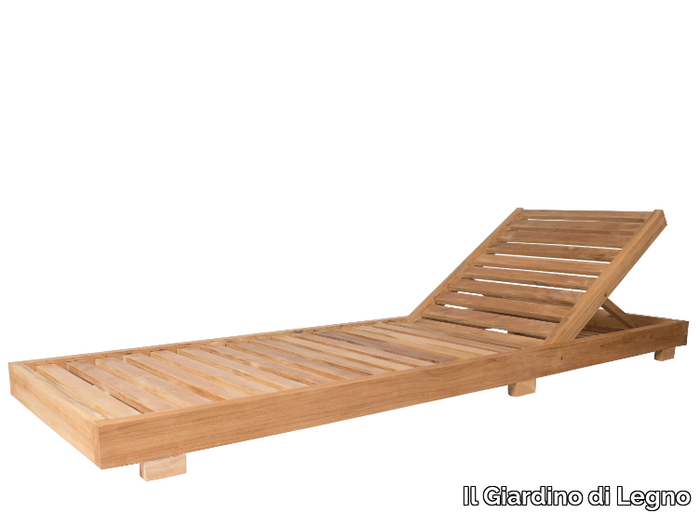 BOXER - Recliner teak sun lounger _ Il Giardino di Legno