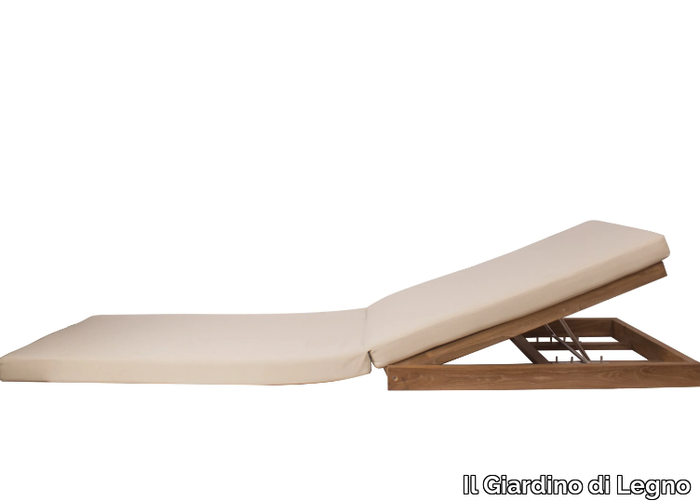 CINÉMA D'ÉTÉ - Recliner teak sun lounger _ Il Giardino di Legno