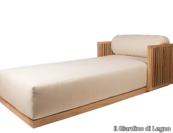 CODE - Upholstered fabric Garden daybed _ Il Giardino di Legno