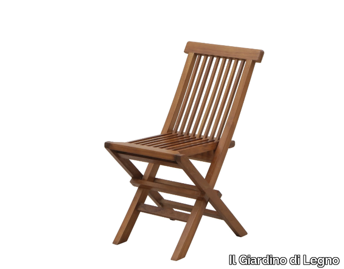 JUNIOR - Folding teak garden chair _ Il Giardino di Legno