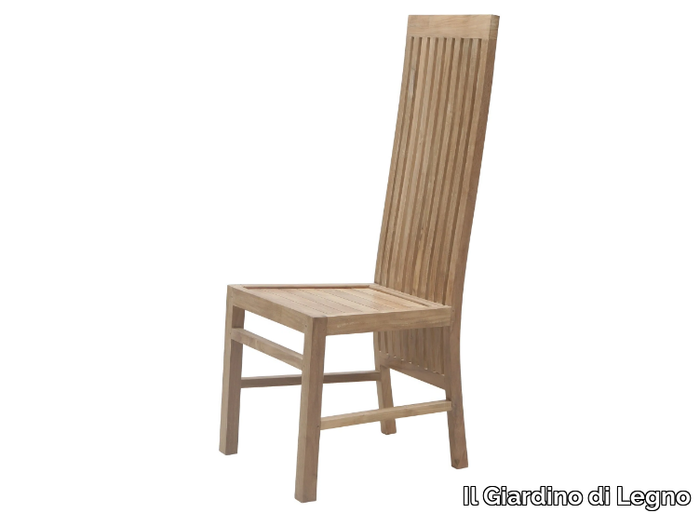 RATIO - Teak garden chair high-back _ Il Giardino di Legno