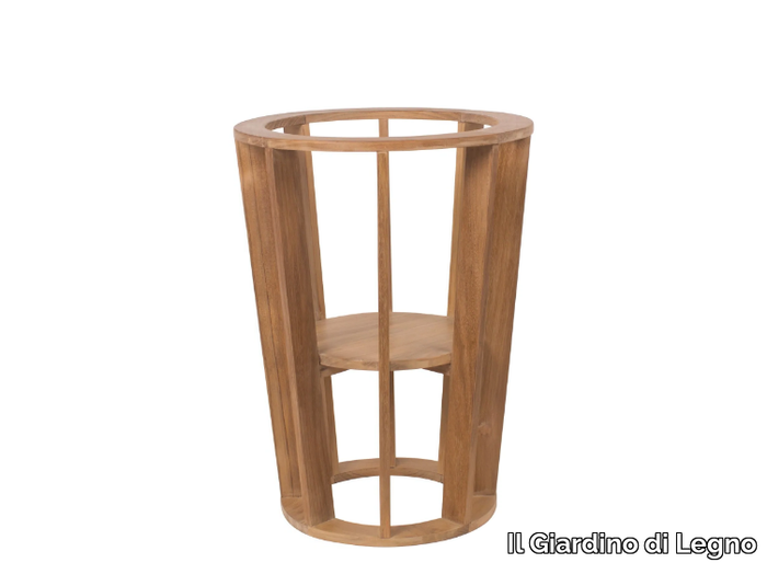 REMIX - Round wooden planter _ Il Giardino di Legno